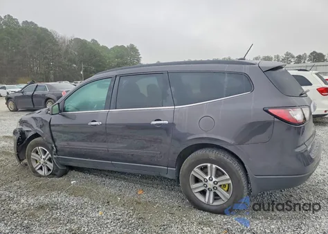 2015 Chevrolet Traverse Lt z USA, uszkodzony, nr VIN 1GNKRHKD7FJ225992